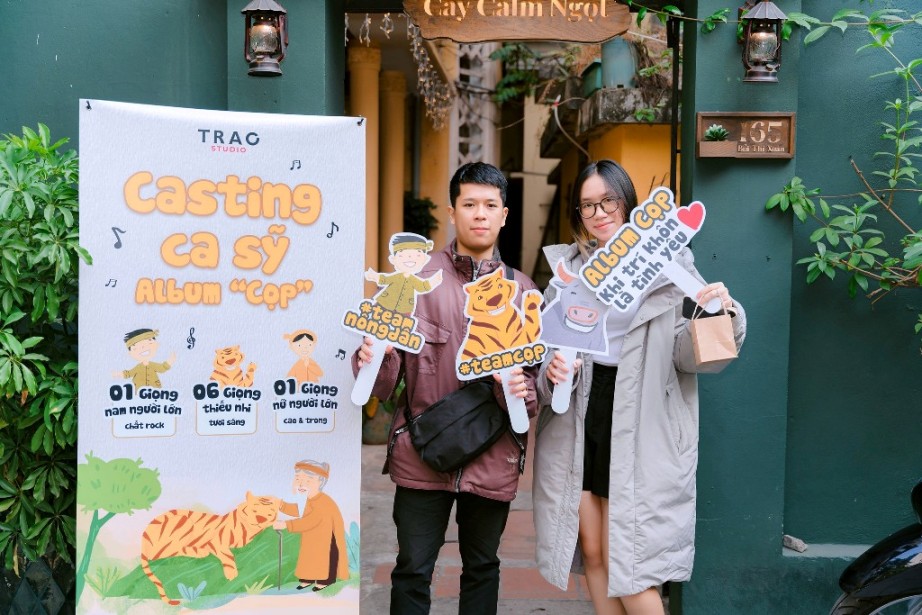 Tưng bừng sự kiện Casting ca sỹ cho Album nhạc thiếu nhi Cọp 11