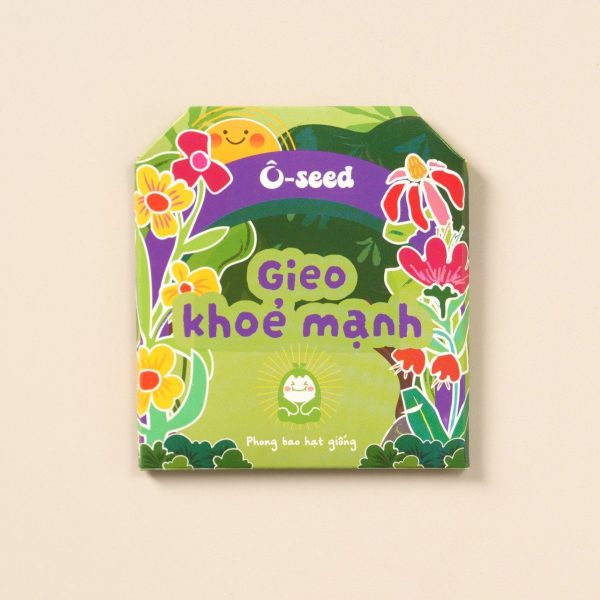 Phong bao hạt giống - Gieo khỏe mạnh - 3 loại hạt bí mật