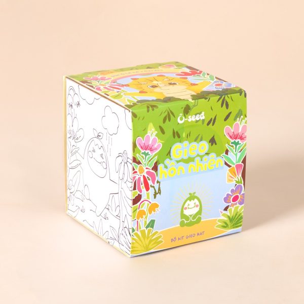 Bộ kit gieo hạt - Gieo hồn nhiên - 3 loại hạt bí mật