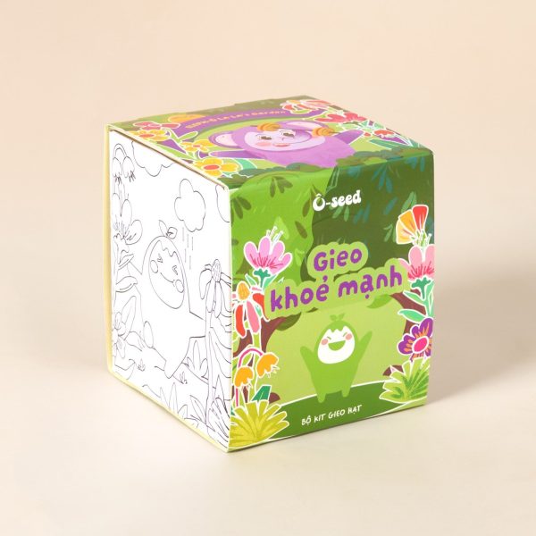 Bộ kit gieo hạt - Gieo khỏe mạnh - 3 loại hạt bí mật