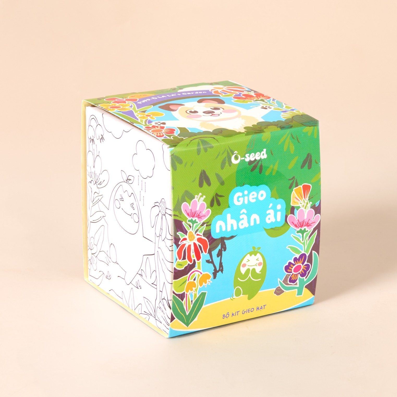 Bộ kit gieo hạt - Gieo nhân ái - 3 loại hạt bí mật 3 Bộ kit gieo hạt - Gieo nhân ái - 3 loại hạt bí mật