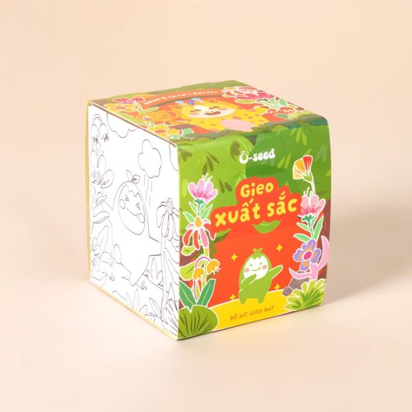 Bộ kit gieo hạt - Gieo xuất sắc - 3 loại hạt bí mật