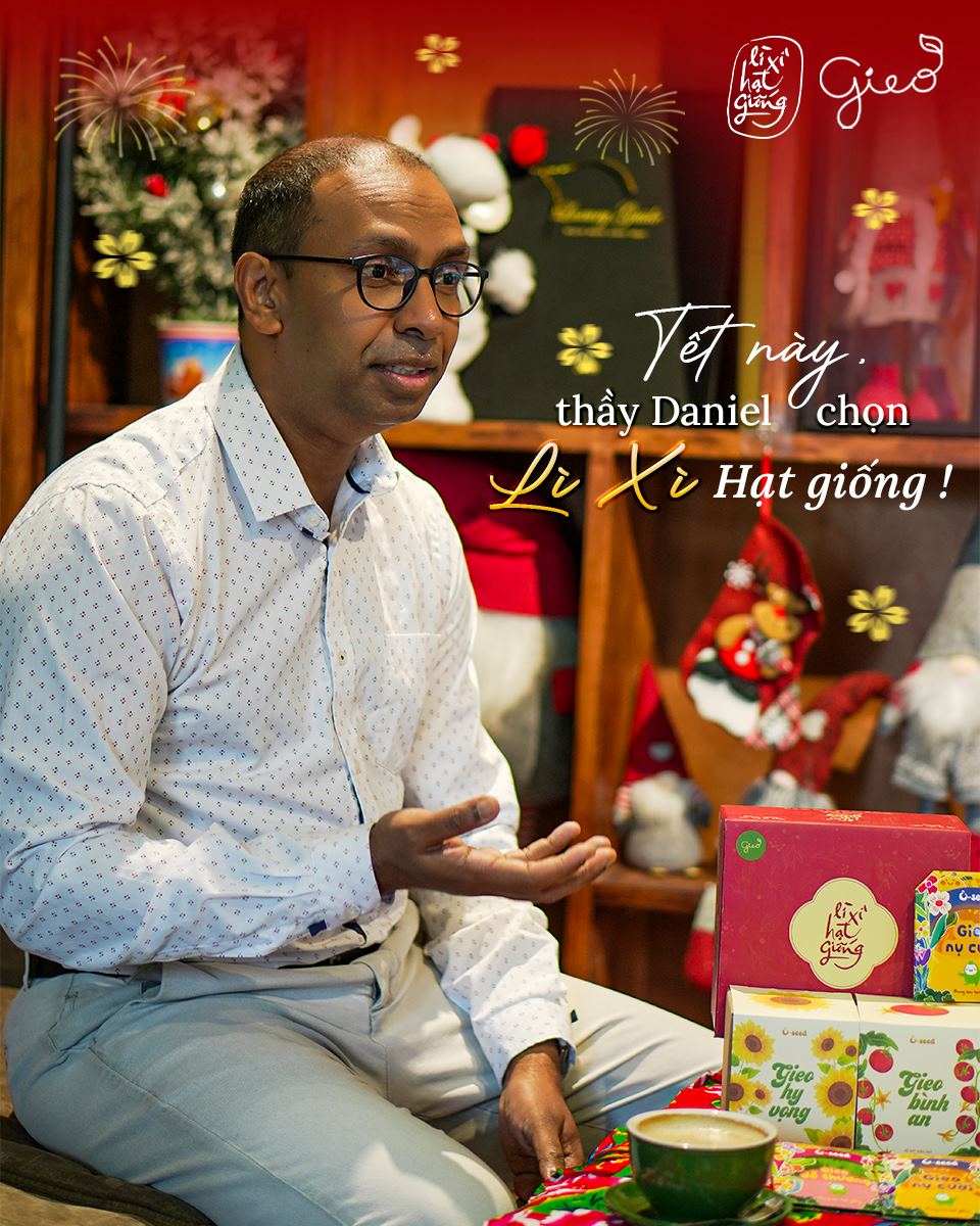 Thầy Daniel tặng Lì xì Hạt giống: "Khi gieo một hạt giống là gieo một ước mơ" 1