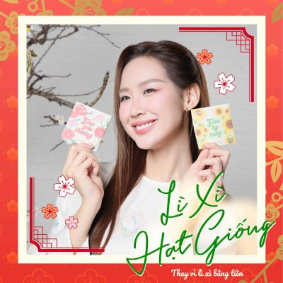 Lì xì Hạt giống: Cẩm nang "Gieo xuân" của Hoa hậu Bảo Ngọc 1