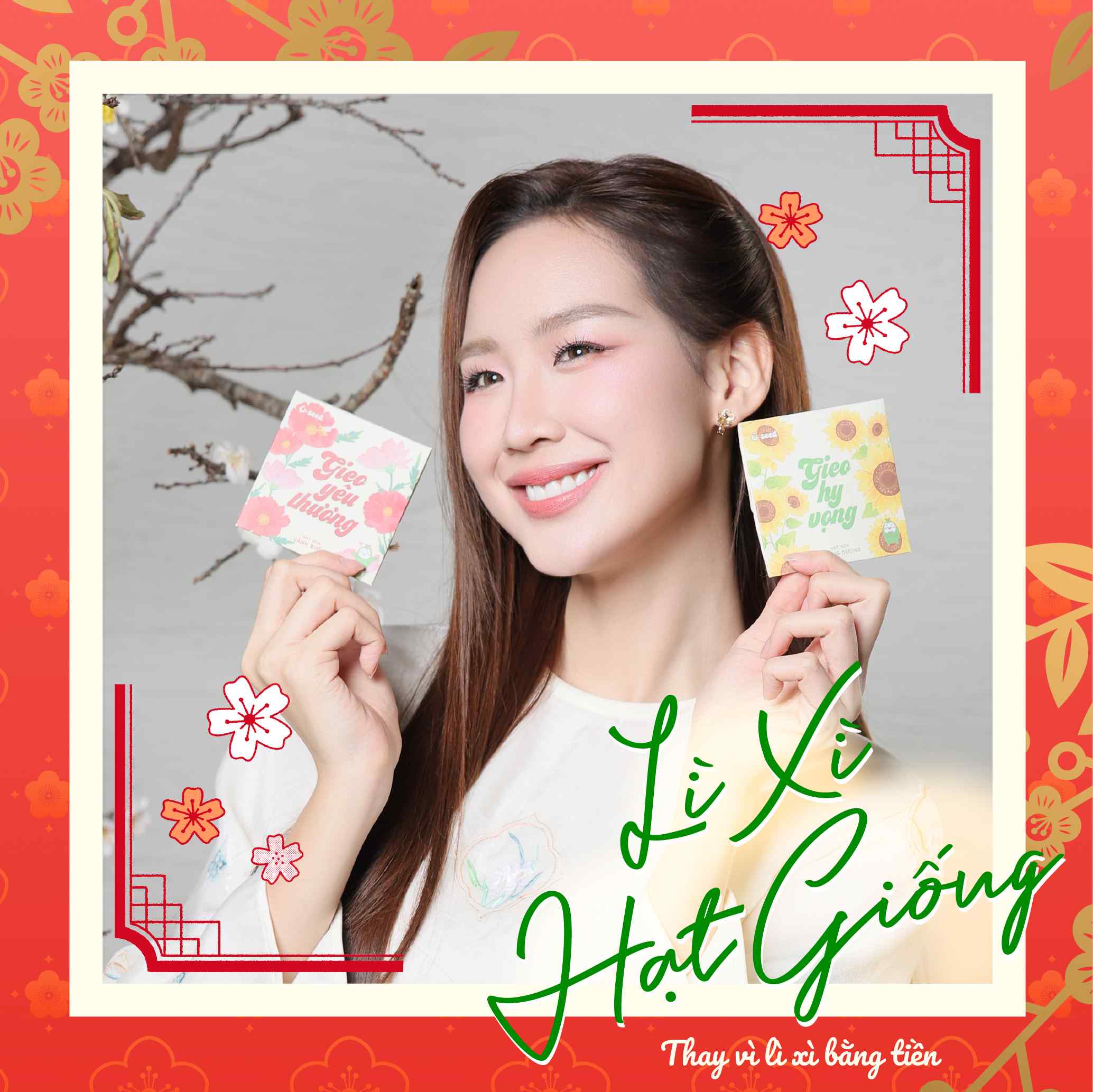 Lì xì Hạt giống: Cẩm nang "Gieo xuân" của Hoa hậu Bảo Ngọc 4