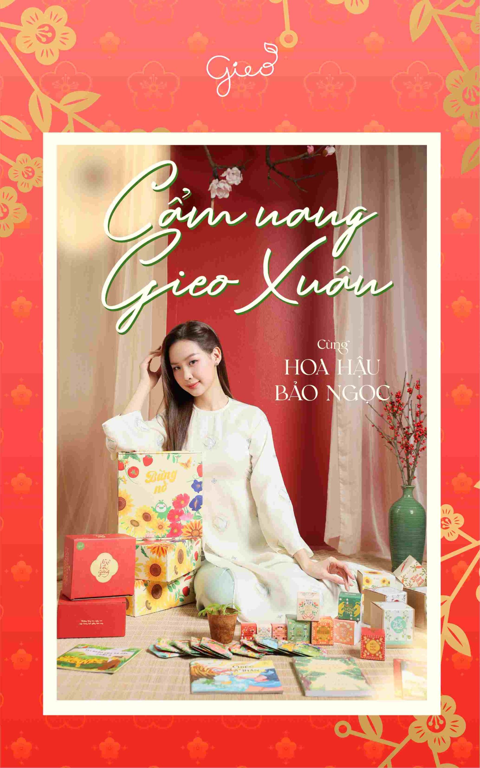 Lì xì Hạt giống: Cẩm nang "Gieo xuân" của Hoa hậu Bảo Ngọc 1