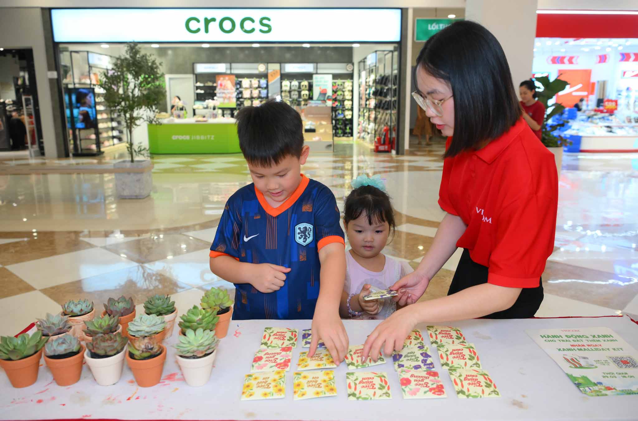 Gieo x Vingroup | Những hạt giống Ước mơ trong sự kiện "thứ 4 ngày xanh" tại hệ thống TTTM Vincom trên Toàn quốc 6