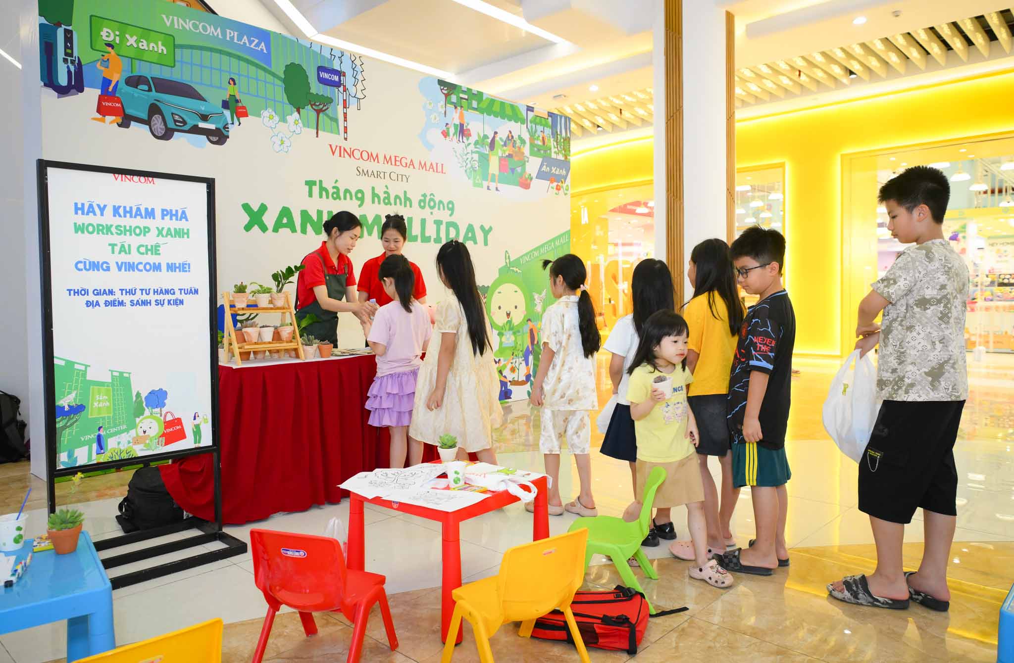 Gieo x Vingroup | Những hạt giống Ước mơ trong sự kiện "thứ 4 ngày xanh" tại hệ thống TTTM Vincom trên Toàn quốc 5