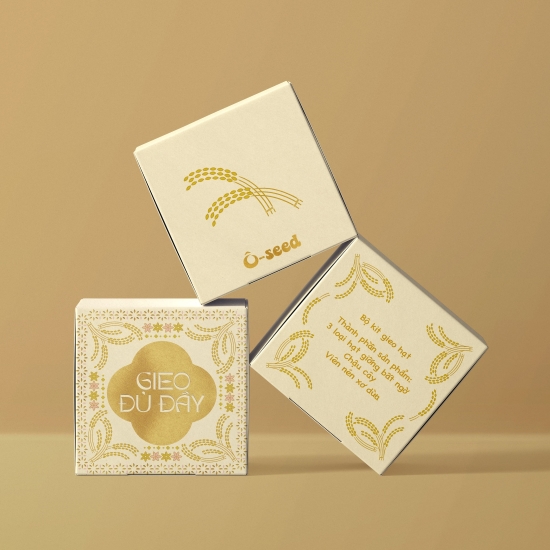 Bộ kit gieo hạt Mini Premium – Gieo Đủ đầy – 3 loại hạt bất ngờ